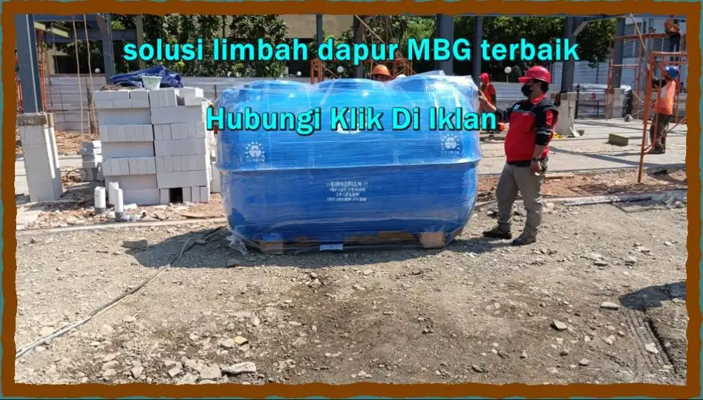 IPAL MBG dapur modern