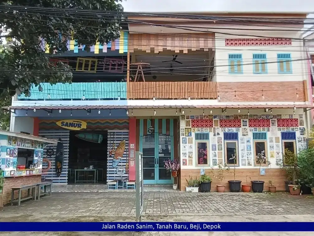 Dijual Gedung / Ruko 2 Lantai Di Lokasi Potensial, Tanah Baru, Beji, Depok