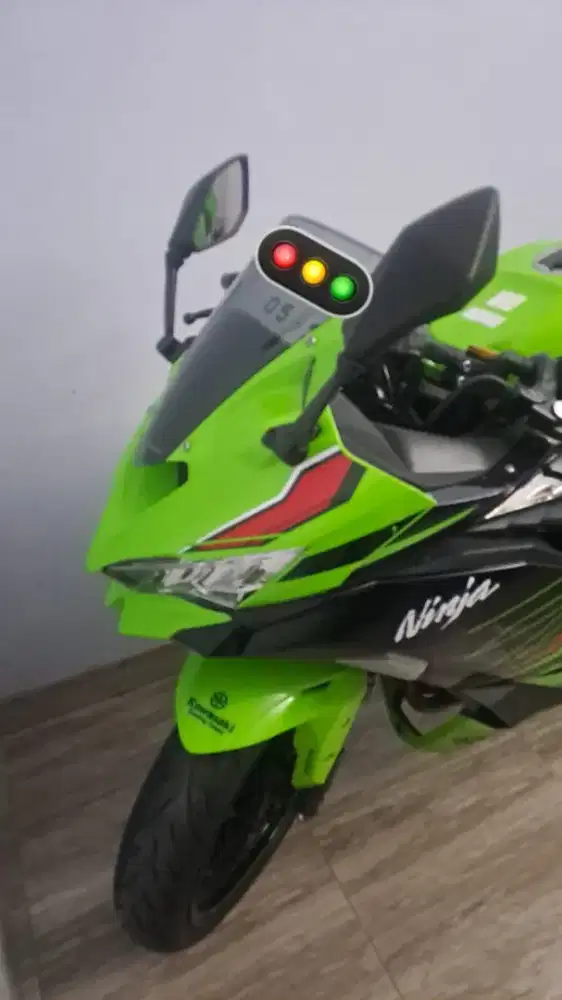 Dijual Santai, Motor Kawasaki Ninja Hijau