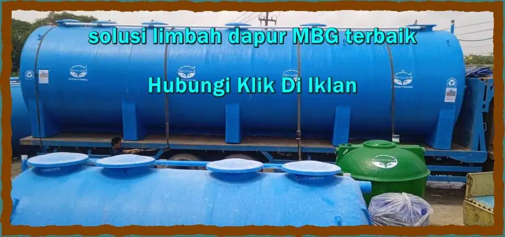 IPAL dapur anti bau MBG