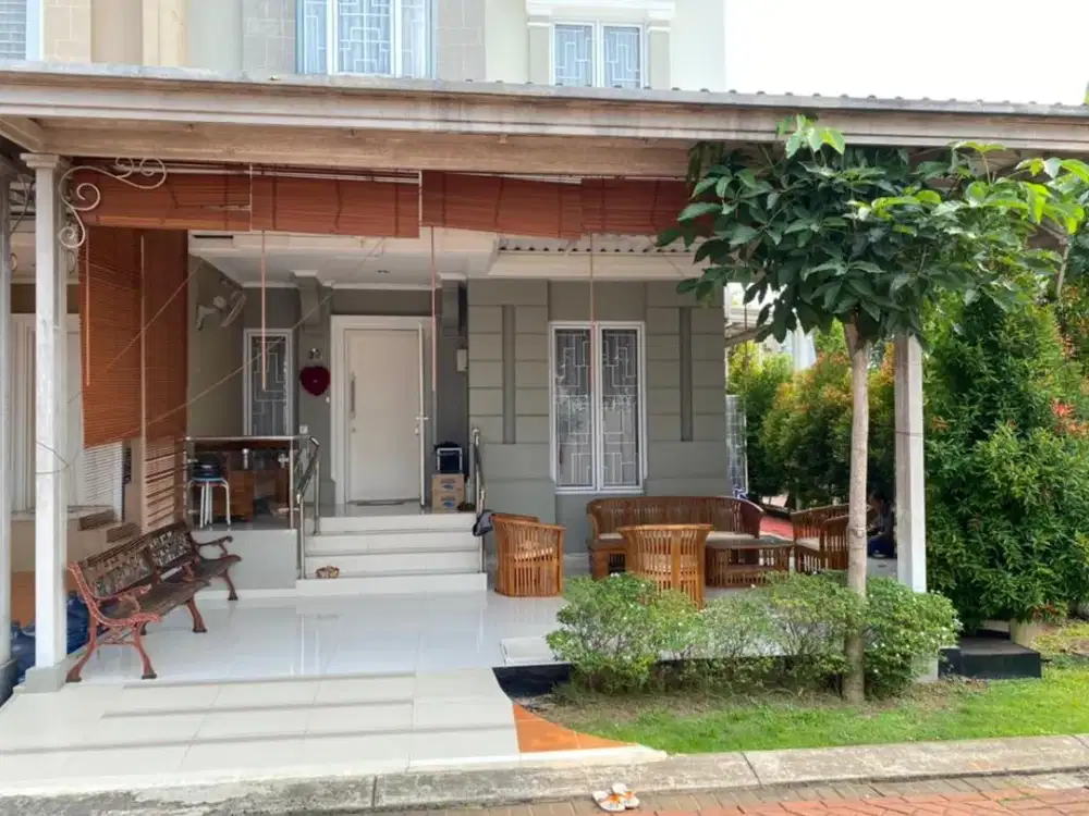 Rumah Hook Siap Huni Nyaman Asri di Elista Village Gading Serpong