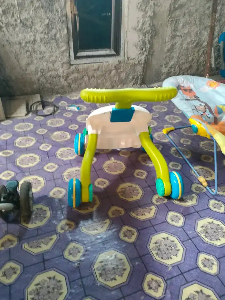 Dorongan bayi untuk belajar jalan