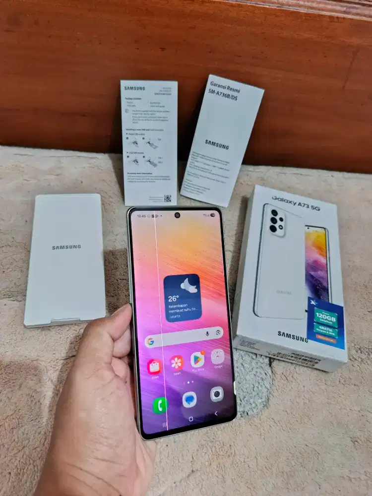 Jual Cepat Samsung A73 5G 8/256 GB Snapdragon 778G Second Murah