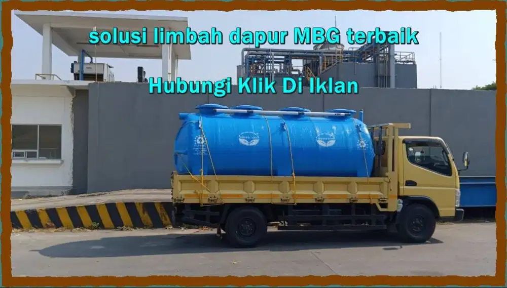 sistem IPAL dapur makanan MBG