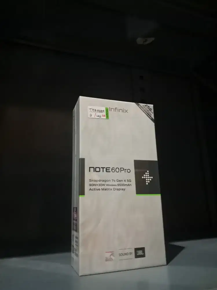 Harga Murah INFINIX NOTE 60 PRO 8+8/256 NEW GARANSI