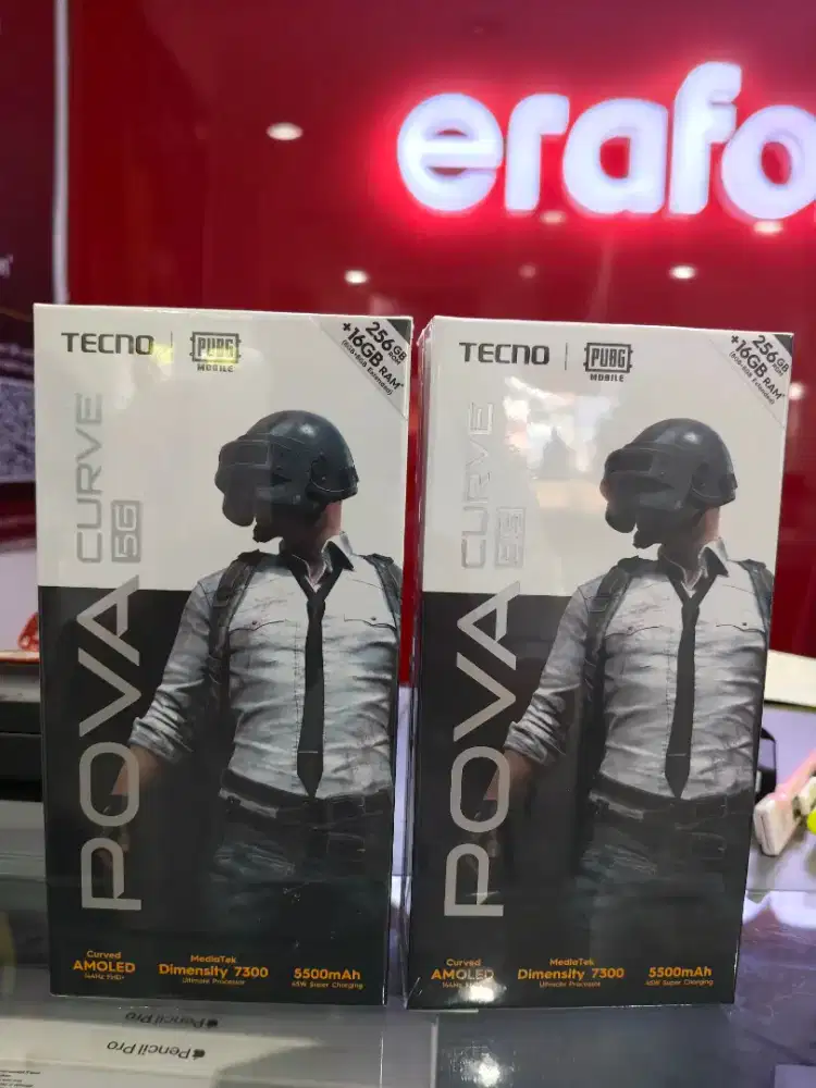 Ready pova curved 5G stock sedikit