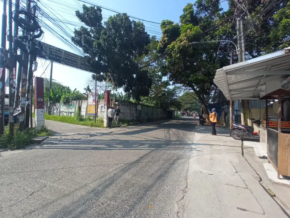 Jual Tanah 500 M2 Cinangka Depok, 100 Meter ke Jl Raya Abdul Wahab