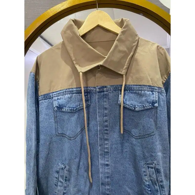 Atasan jeans shella saukia