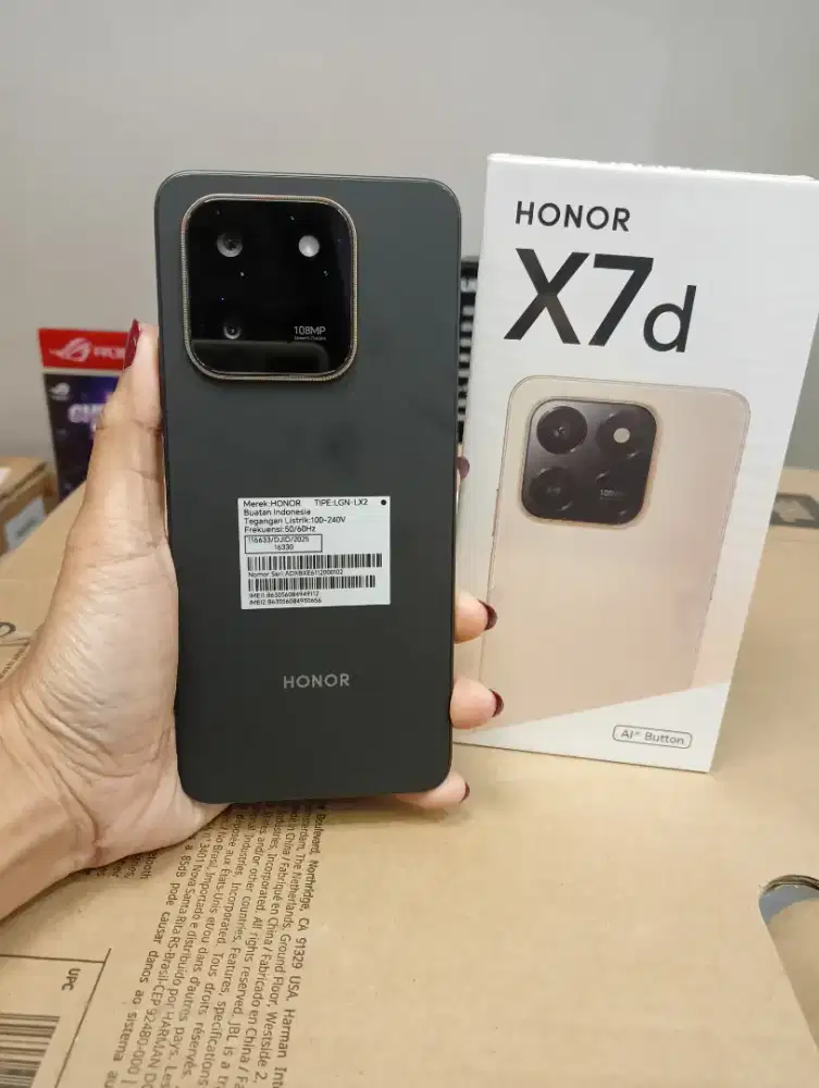 Honor X7d ram 8/512GB