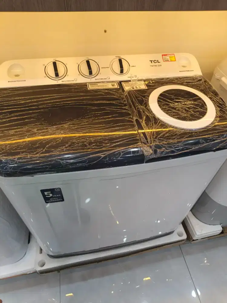 Mesin cuci TCL promo kredit bunga Ringan