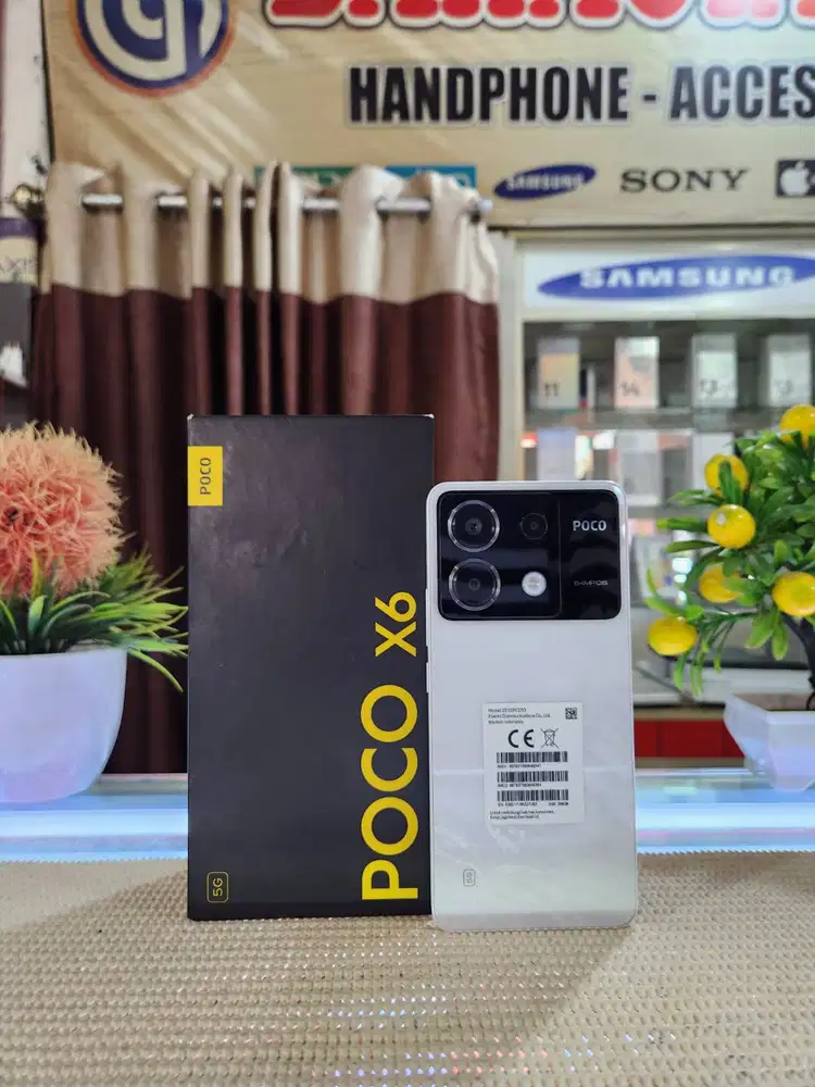 Poco X6 5G Ram 12+12Gb/ 256Gb Fullset Mulus Original 100% Bergaransi