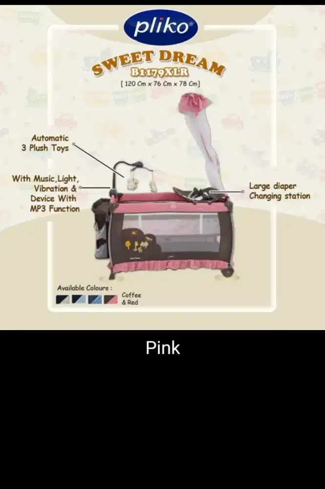 Di jual Box Bayi Merk pliko