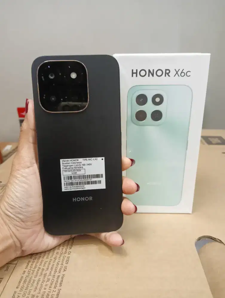 Honor X6c ram 6/256GB