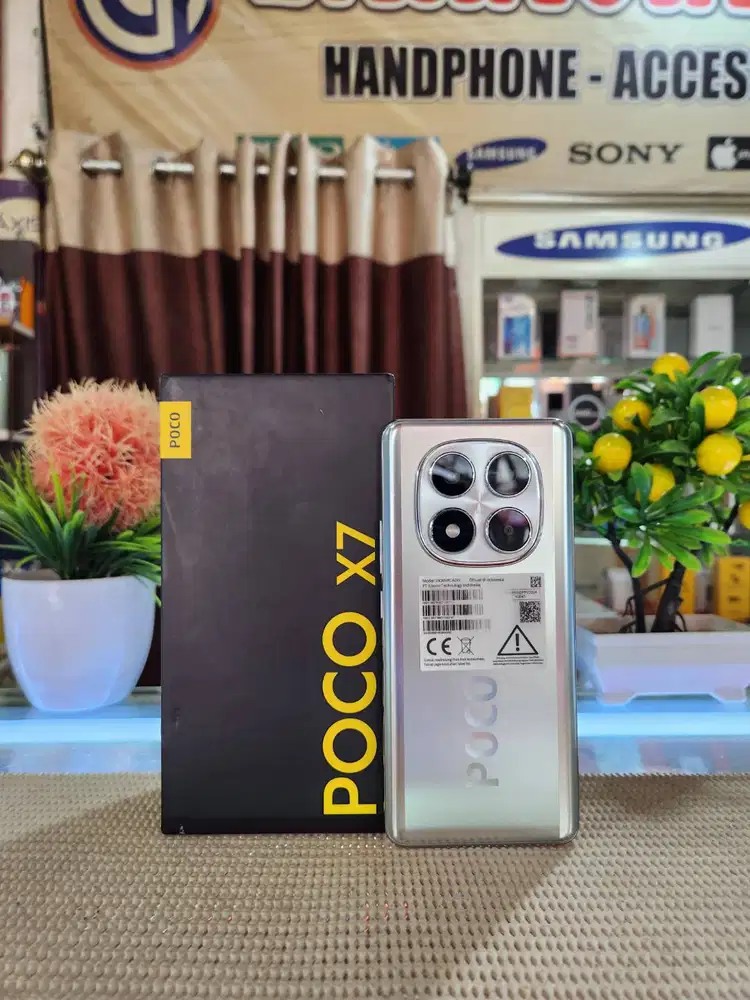 Poco X7 5G Ram 12+12Gb/ 512Gb Fullset Like New Original 100% Brgaransi