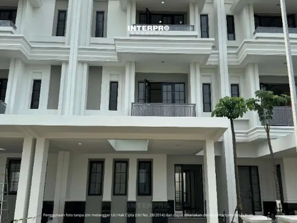 Rumah 3 Lantai Dijual Alam Sutera Cluster Winona - Luas 126m2