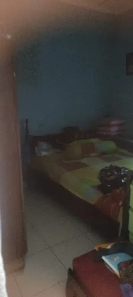 Set kamar kayu jati asli (, lemari+ tempat tidur)