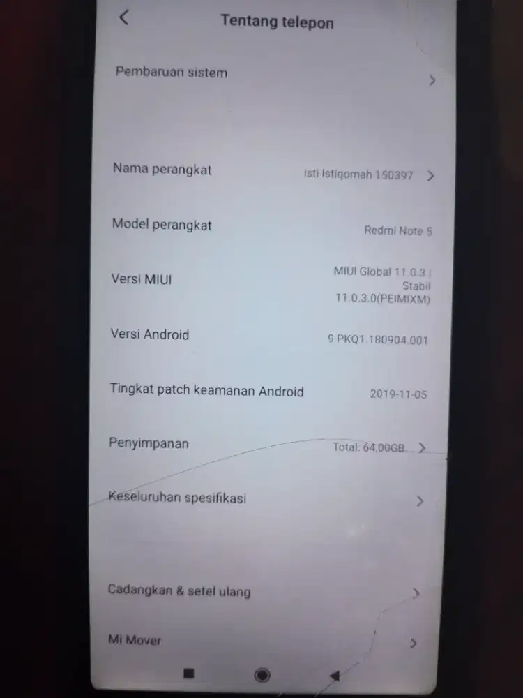 Xiaomi redmi note 5 3/64