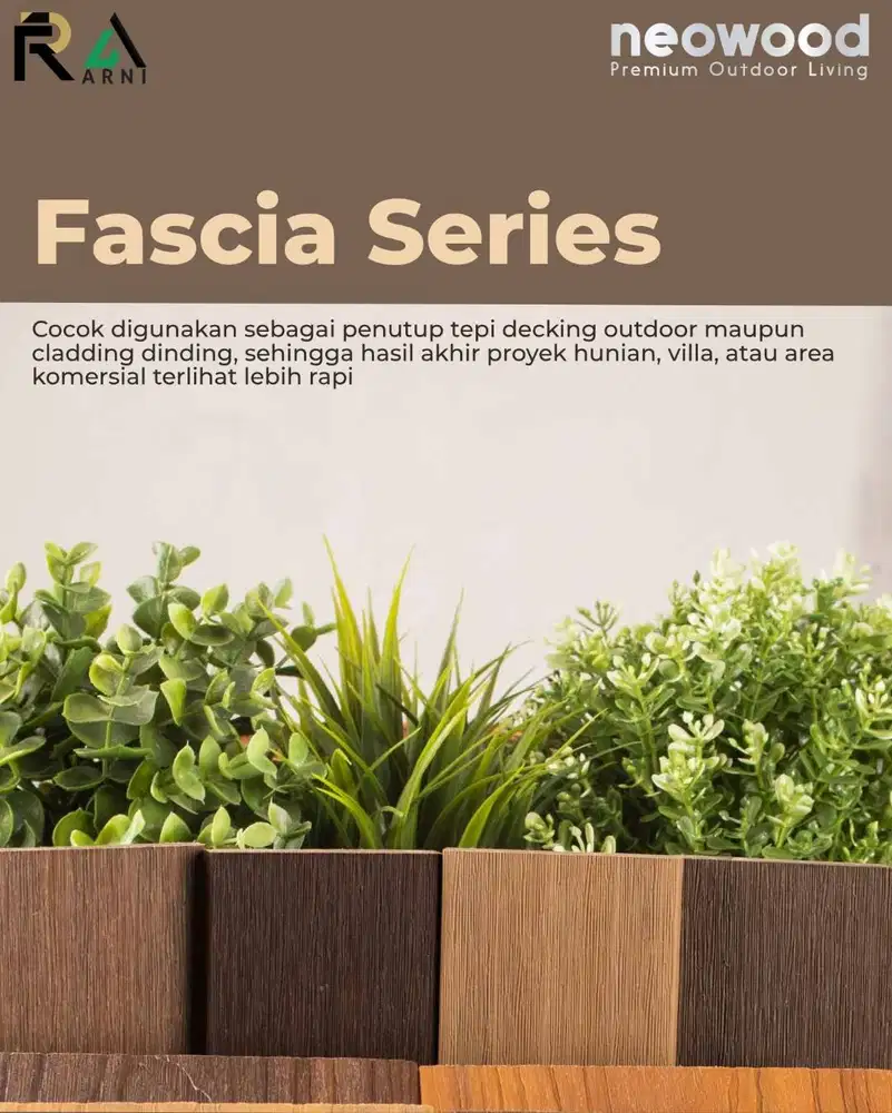 Fascia WPC Neowood Series 11mm 72 x 2900 mm – List Penutup Decking