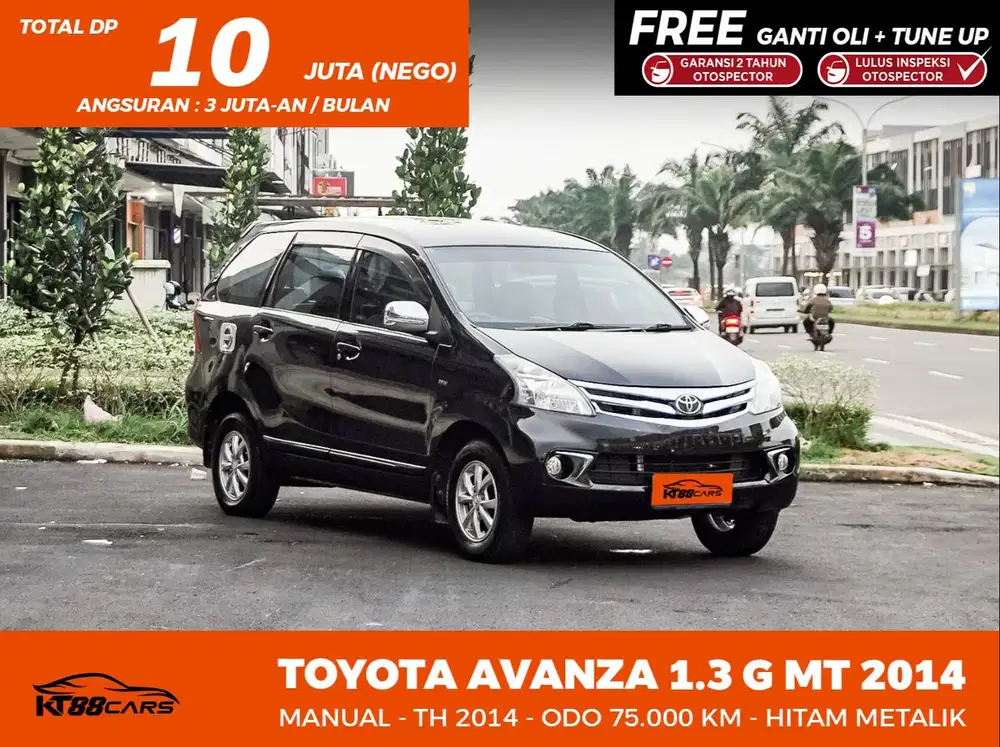TOYOTA AVANZA 1.3 G MANUAL 2014