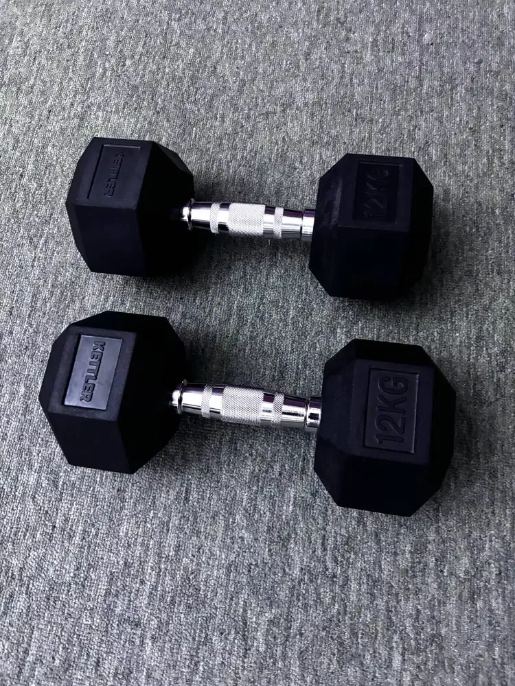 Dijual Dumbell 12kg Kettler Original sepasang