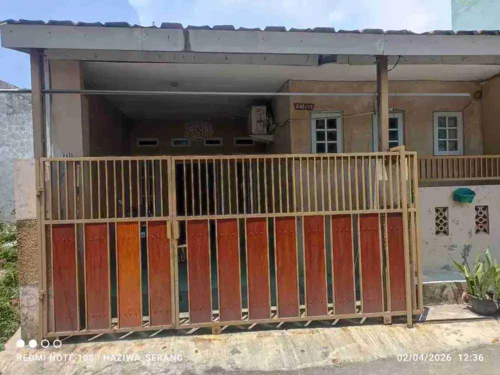 jual rumah deket kampus kota serang surat SHM