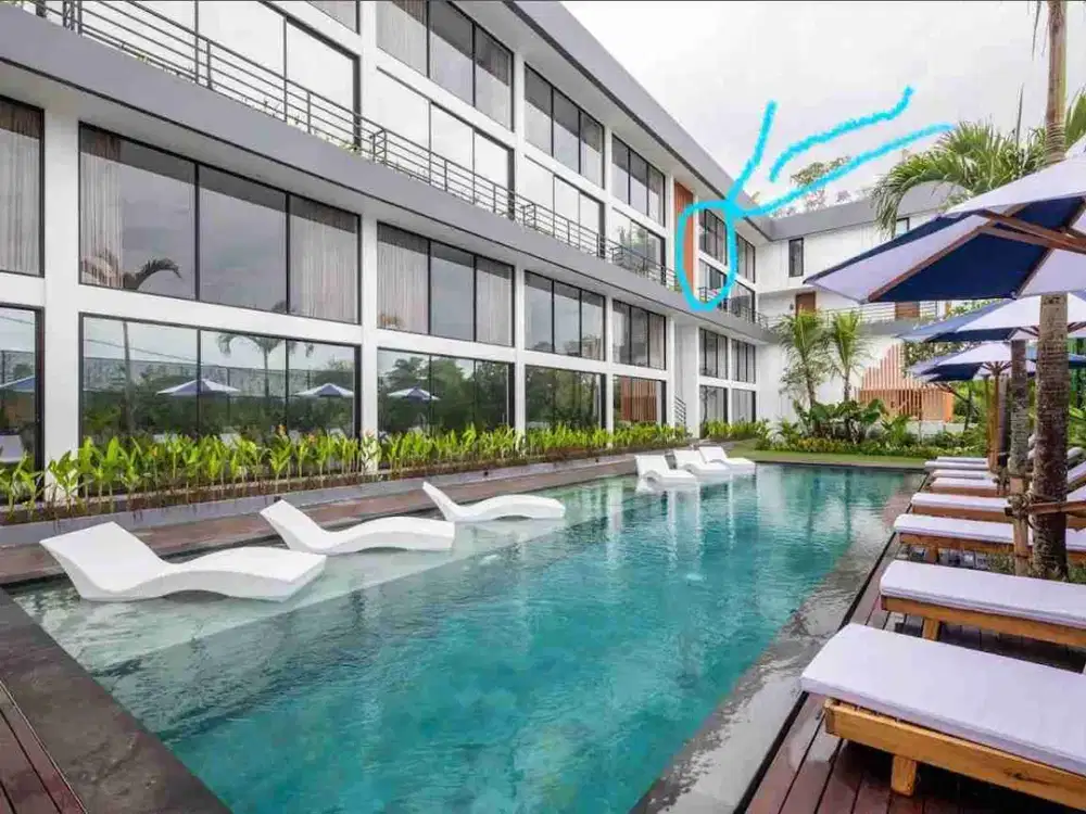 Leasehold 23 tahun Grand Apartment Pererenan Canggu