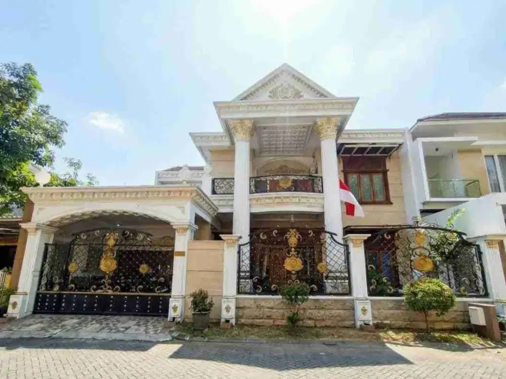 RUMAH SULTAN ISTIMEWA DIJUAL MURAH LOKASI DI KEBONSARI ELVEKA KEC. JAMBANGAN