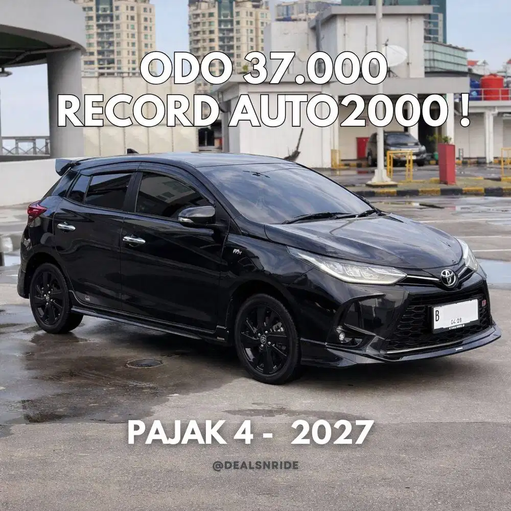 KM 37.000 ANTIKK !! PAJAK 4/2027 TOYOTA YARIS GR SPORT 2022 GANTENG