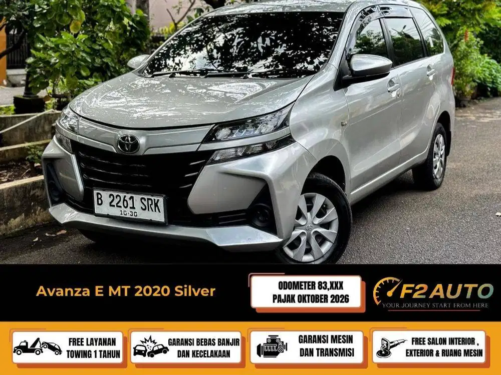 Toyota Avanza E MT 2020 Silver