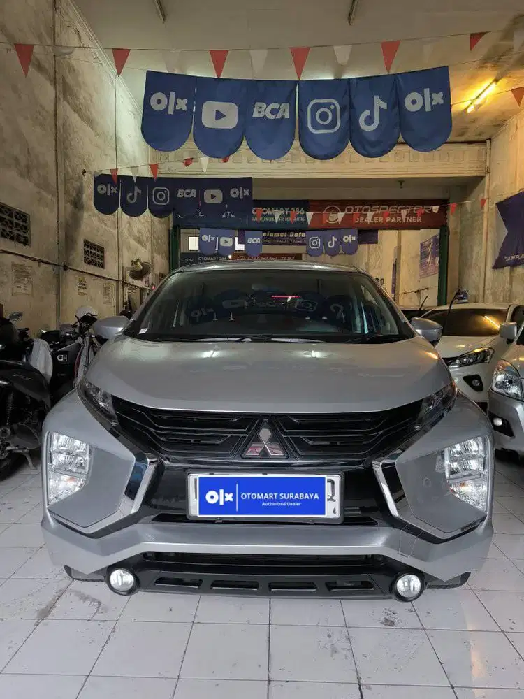 MITSUBISHI 2021 XPANDER EXCEED 1.5 A/T SILVER MURAH OTOMART286KENJERAN
