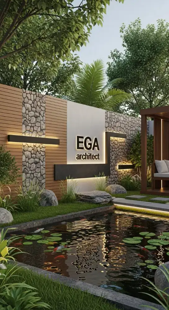 Arsitek taman rumah jasa landscape bandung