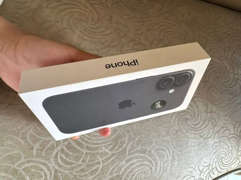 iPhone 16 Black – iBox Resmi (Sealed)