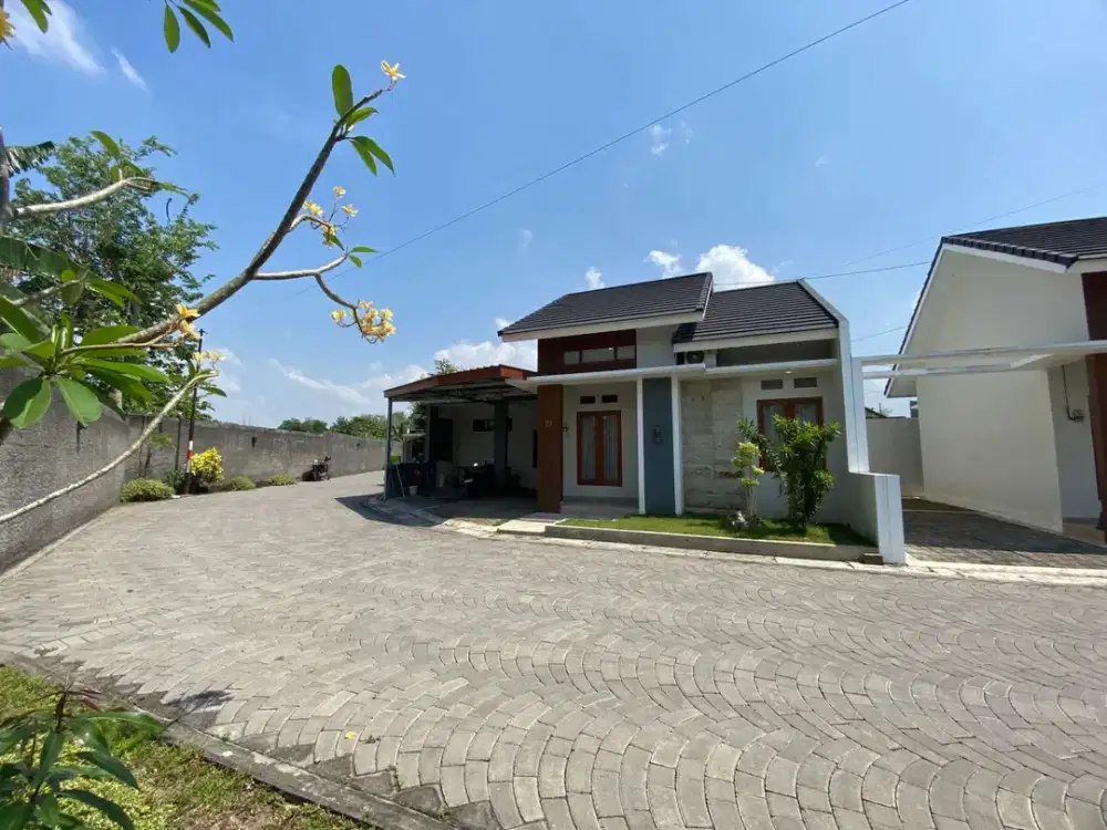 Di Jual Rumah Super Strategis di Purwomartani Area Premium dekat Exit Tol Hanya 600 Jt-an