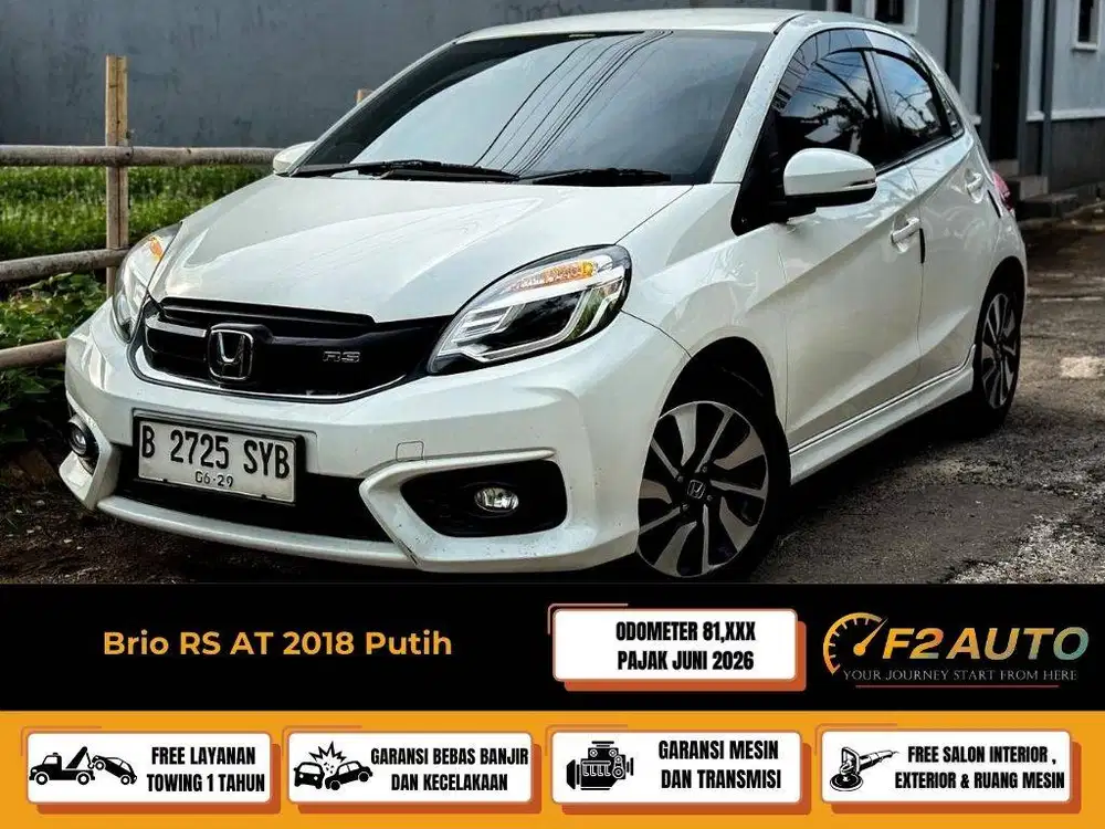 Honda Brio RS CVT 2018 Putih