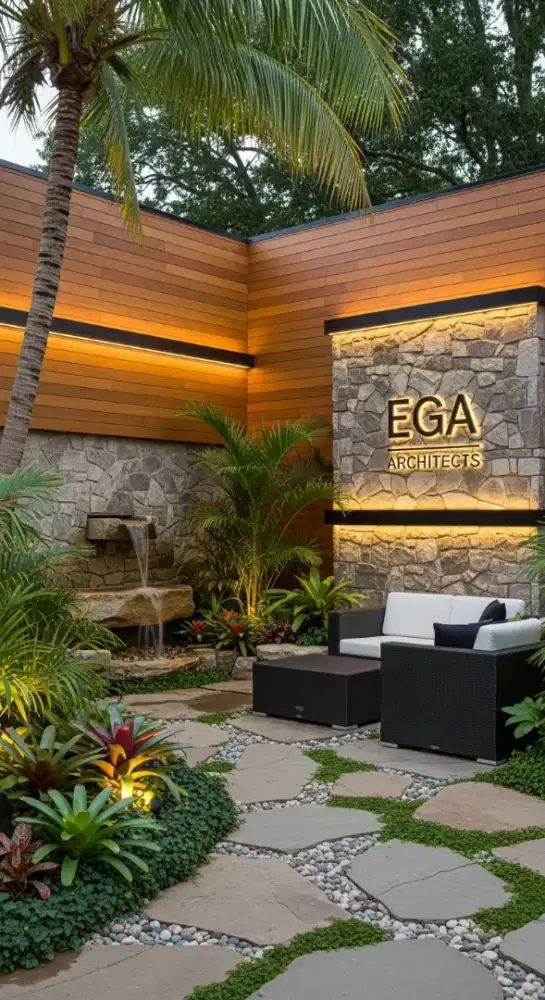 Arsitek garden jasa taman landscape Semarang