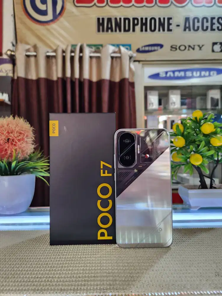 Poco F7 5G Ram 12+12Gb/ 512Gb Fullset Original 100% Like New Brgaransi