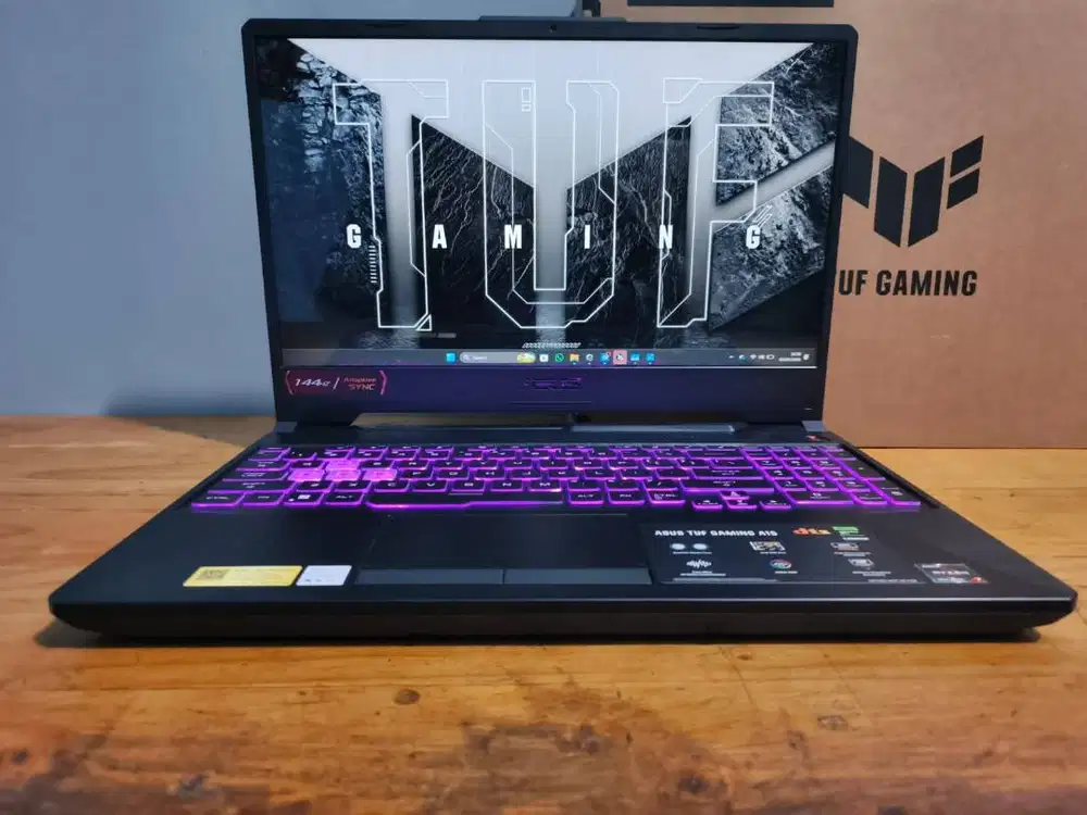 TUF FA506NCG Ryzen 7 7745HS 8/512GB RTX 3050 4GB Garansi Oktober 2027