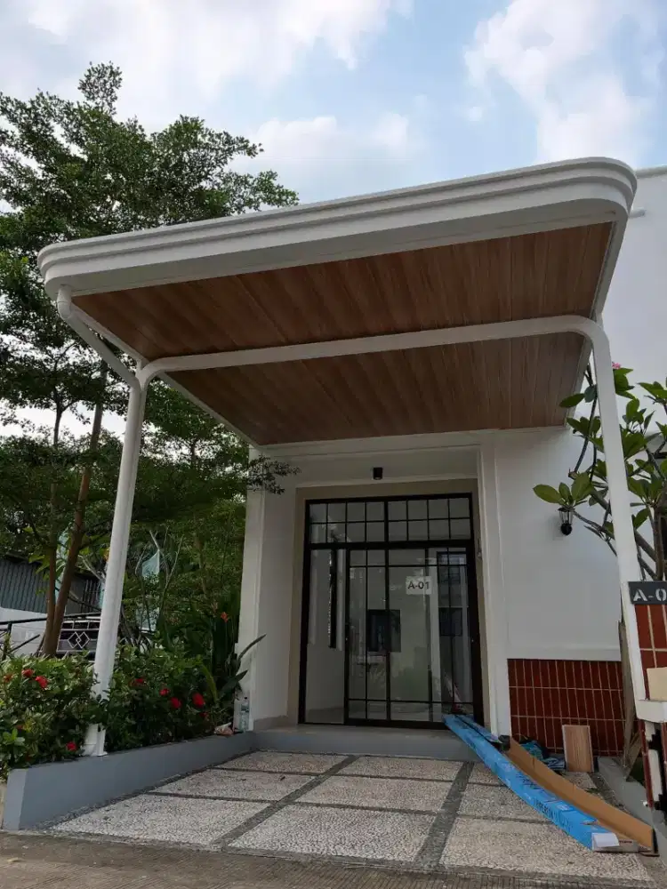 pemasangan kanopi buat kantor rumah dll