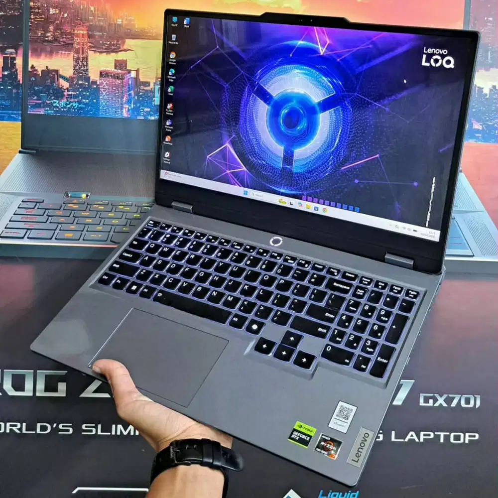 LENOVO LOQ 15ARP9 AMD RYZEN 7-7435HS RAM 12GB SSD 512GB RTX 4060 8GB