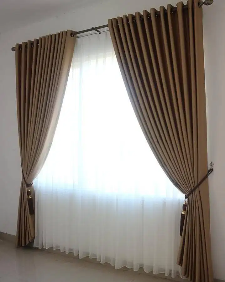 Pasang Gorden Blackout Pasang Skat Klinik Hordeng Pintu Gordyn Vitrase