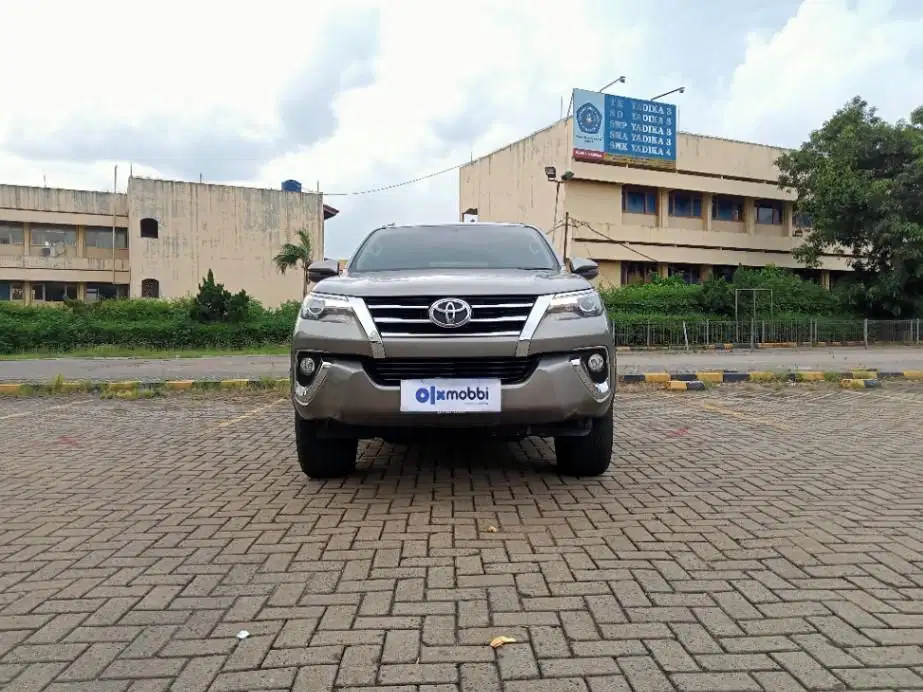TDP 17JT, Toyota Fortuner 2.4 4x2 VRZ Solar-AT Coklat 2016