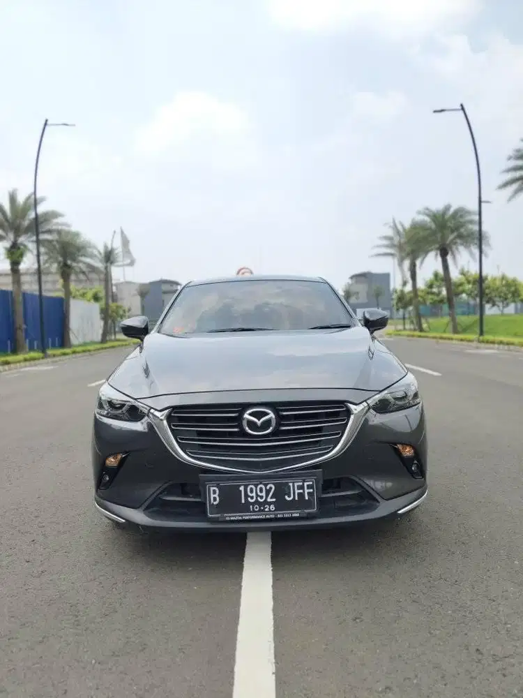 tdp 40 jt km 40 rb Mazda CX3 sport 2021 abu-abu