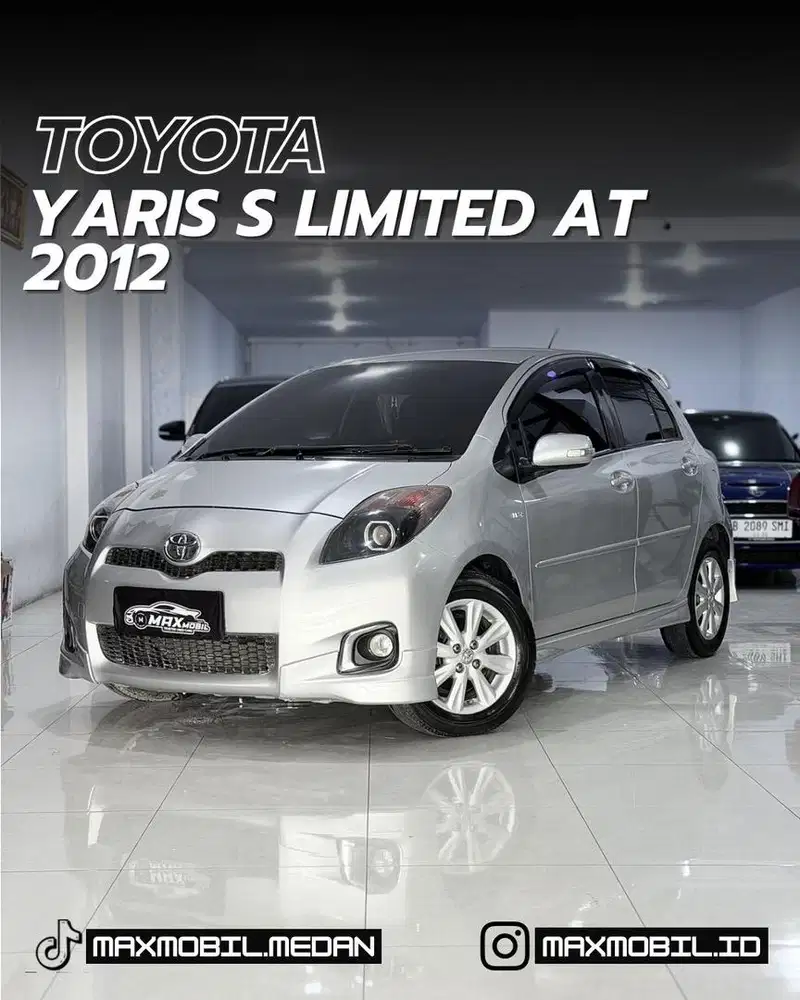 [DP 32 JT‼️] TOYOTA YARIS 1.5 S LIMITED AT 2012 pemakaian 2013