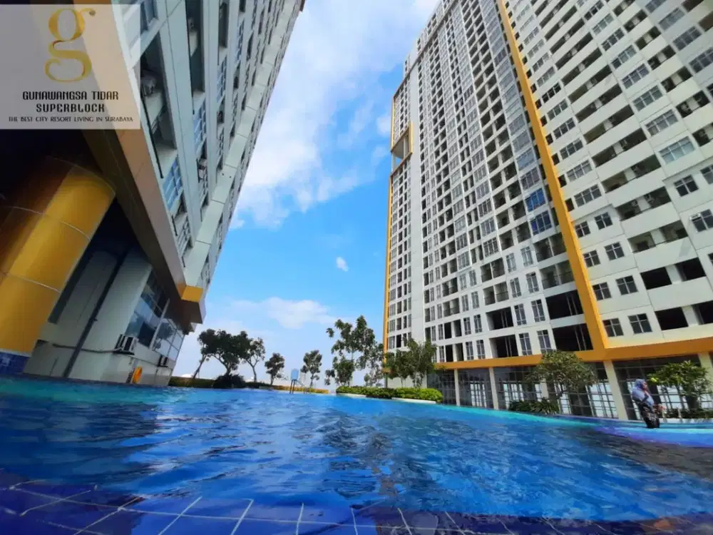 Last Unit | Tipe Studio Gunawangsa Tidar Full Furnished + Elektronik