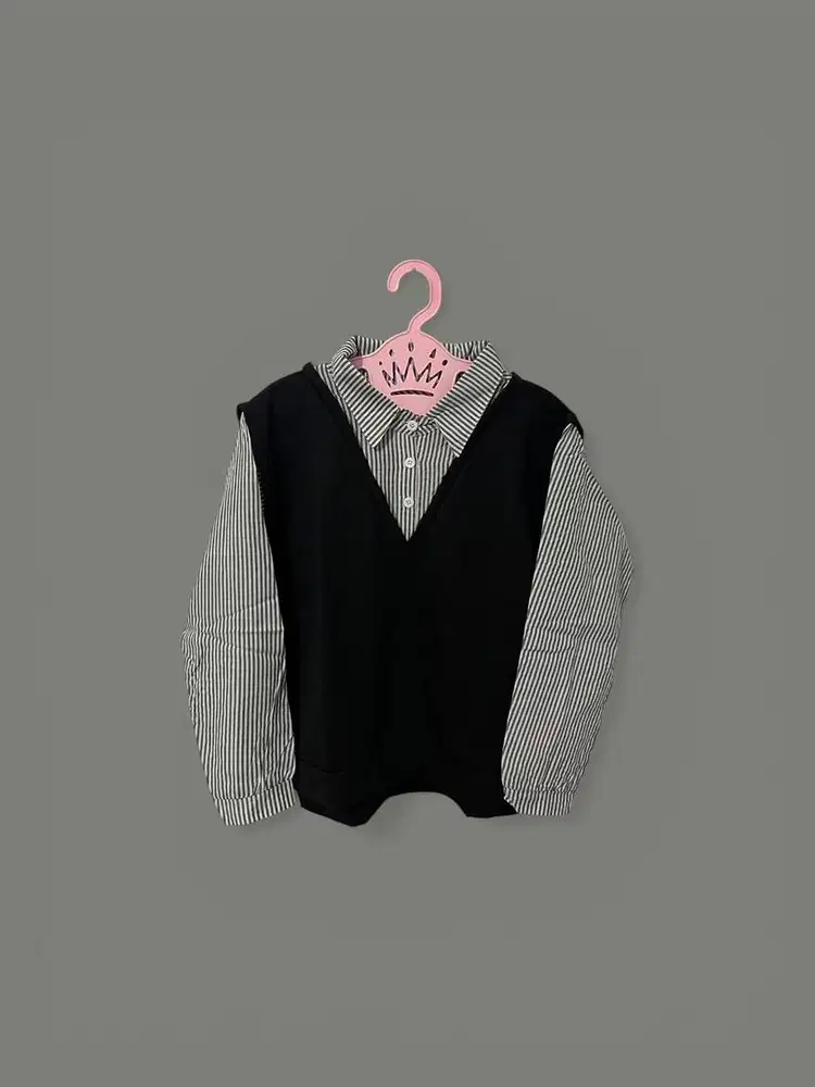 Striped Sweater Vest