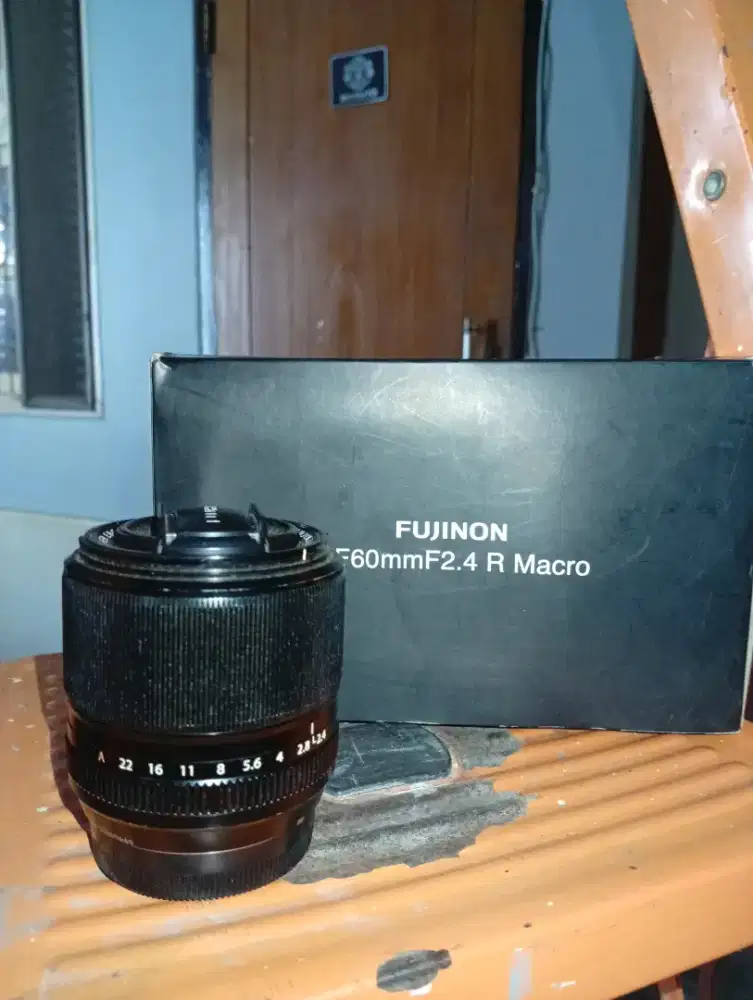 Lensa Fujinon xf 60mm f2.4 R macro