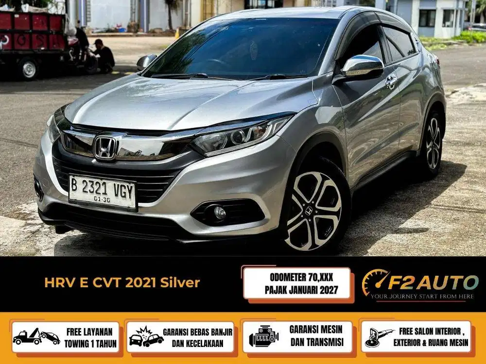 Honda HRV E CVT 2021 Silver