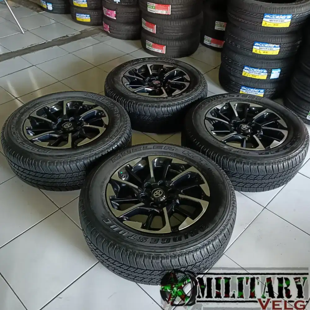 OEM Fortuner GR R18 mulus