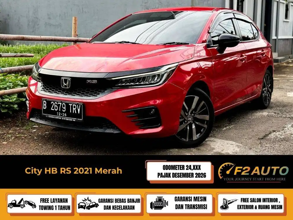 Honda City Hatchback RS 2021 Merah