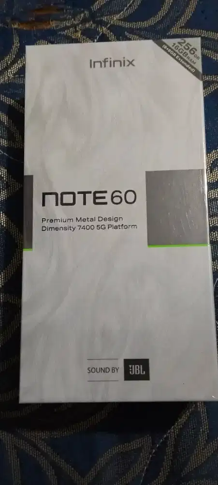 Infinix note 60 8/256GB BARU